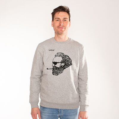 ROCKERS | printed sweatshirt men - grey