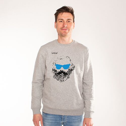CHILLER | printed sweatshirt men - Grau