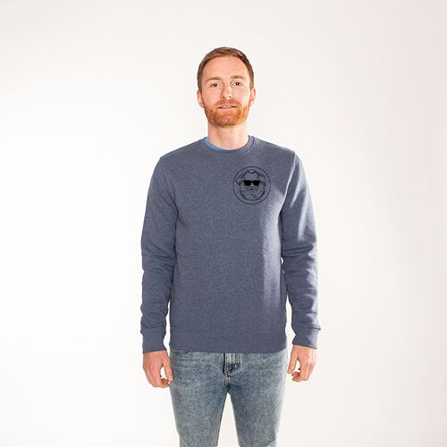 LOGO CLASSIC | printed sweatshirt men - Blau