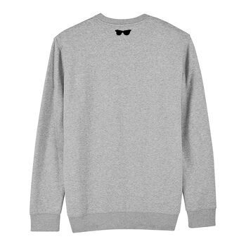 CARNAVAL | sweat imprimé homme - gris 4