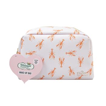 Grande trousse de maquillage ovale Homard 2