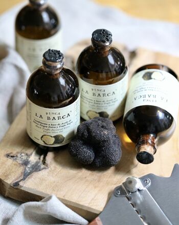 Condiment Huile d'Olive Extra Vierge et Truffe Noire "FINCA LA BARCA" 100 ml 2