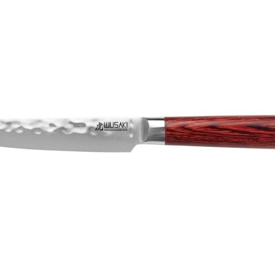 Coltello universale Wusaki Pakka X50 Manico in legno di pakka da 12 cm