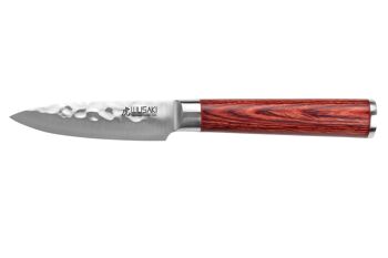 Couteau d'office Wusaki Pakka X50 9cm manche pakkawood 1