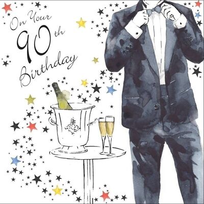 90th Birthday Card For Him
