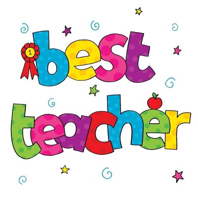 Best Teacher Card – handveredelte Swarovski-Kristalle