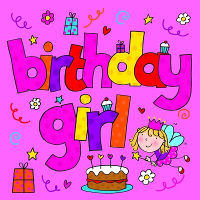 Geburtstagskarte für Mädchen – handgefertigte Swarovski-Kristalle