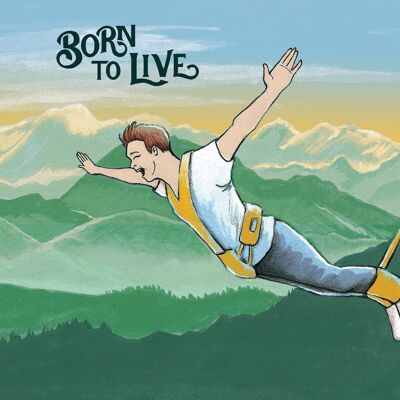 Born To Live - Motivational Card