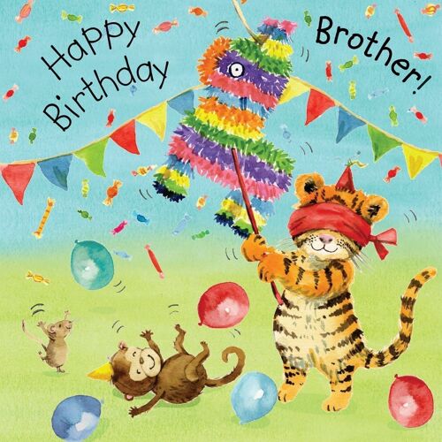 Brother Birthday Card