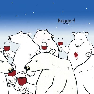 Bugger Bear - Funny Card