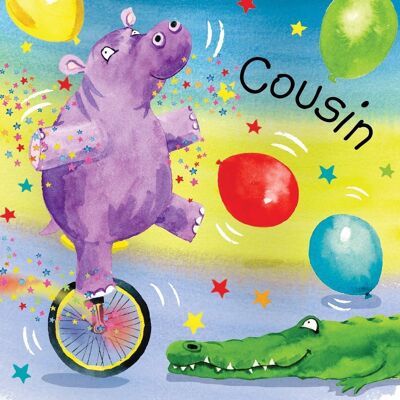 Cousin-Geburtstagskarte