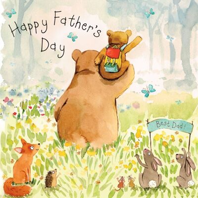 Cute Father's Day Card - Bears