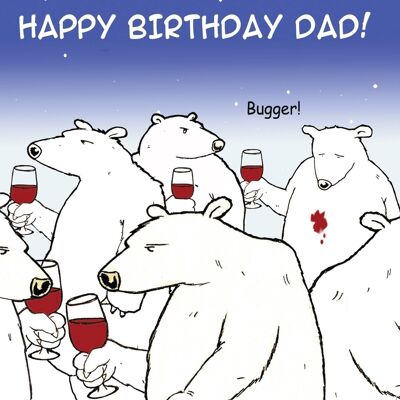 Dad Funny Birthday Card