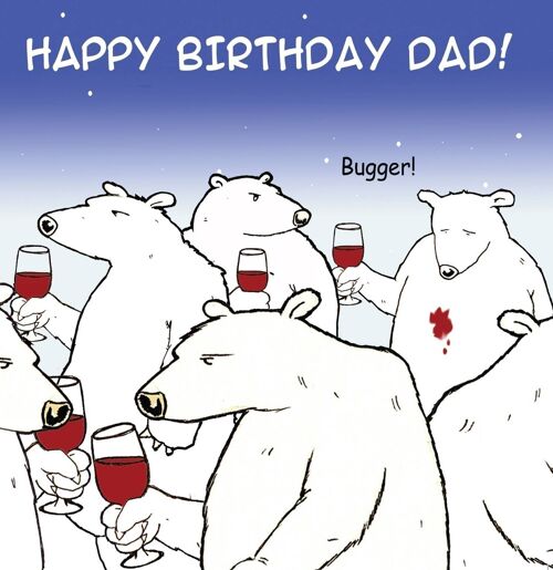 Dad Funny Birthday Card