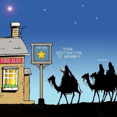 Different Kind of Star - Funny Xmas Card