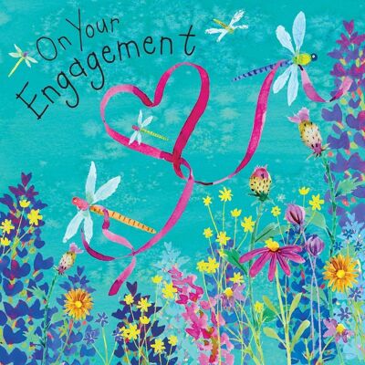 Engagement Card Dragonfly