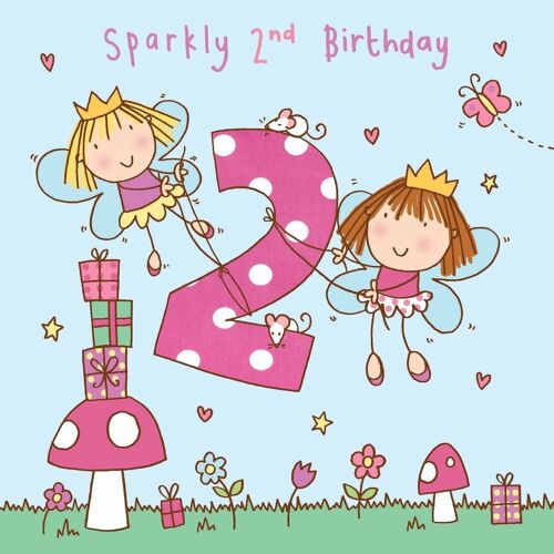Fairy Age 2 Birthday Card