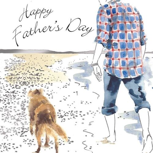 Fathers Day Card - Dog