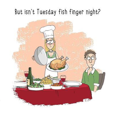 Noche de dedos de pescado