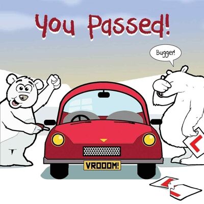 Funny You Passed Card