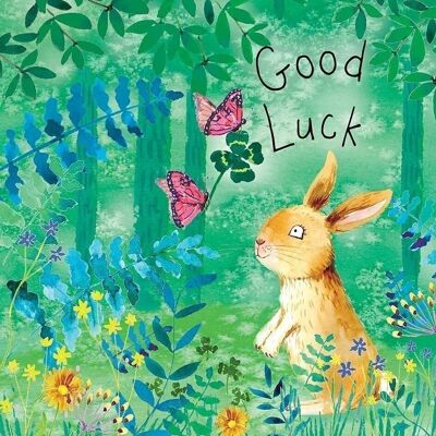 Good Luck Card Rabbit