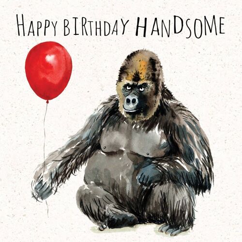 Happy Birthday Handsome - Funny Birthday Card