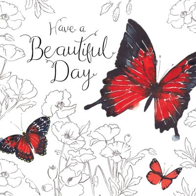 Have a Beautiful Day - Women's Birthday Card
