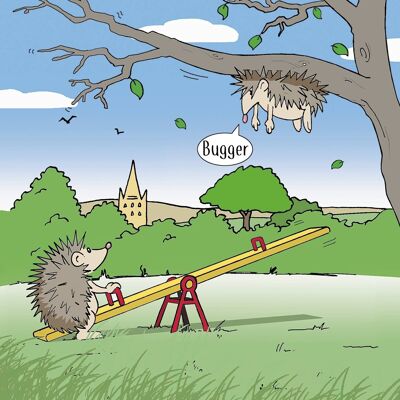 Bugger riccio - scheda divertente