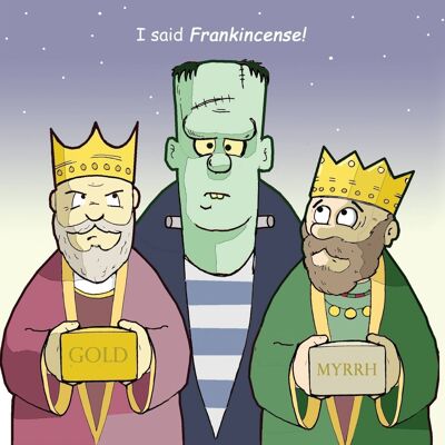 I said Frankincense! - Funny Xmas Card