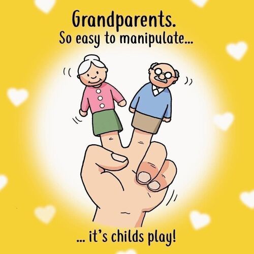 It's Childs Play - Funny New Grandchild Card
