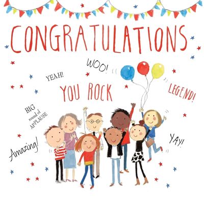 Large Congratulations Card