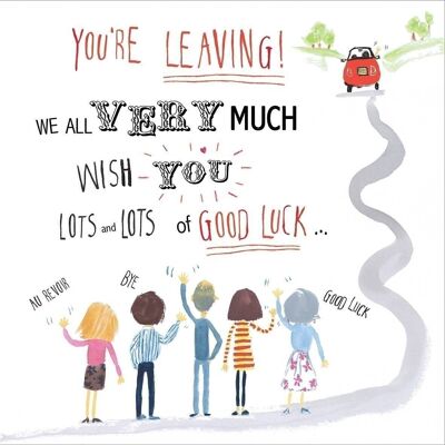 Large Good Luck Card