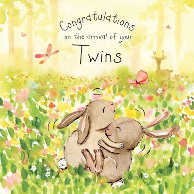 Nouveaux lapins de cartes jumeaux (p_5d5ppyab9h)