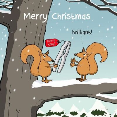 Nutcracker - Funny Christmas Card