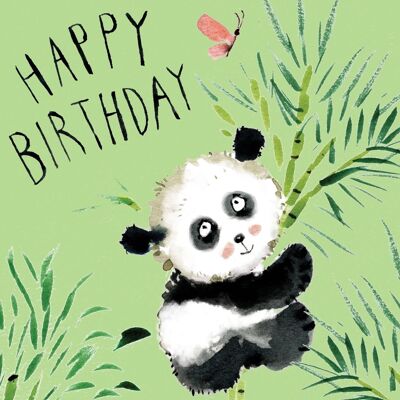 Panda Happy Birthday Card (p_5yt6md8jyg)