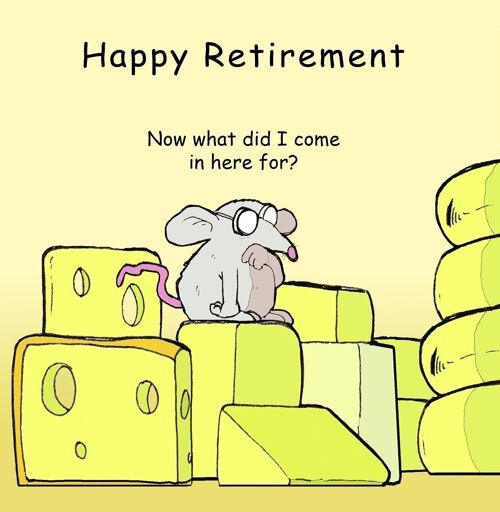 Senior Moments - Funny Retirement Card