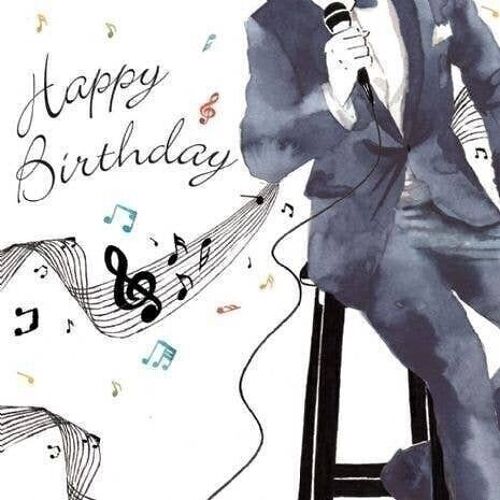 Singer - Birthday Card For Him