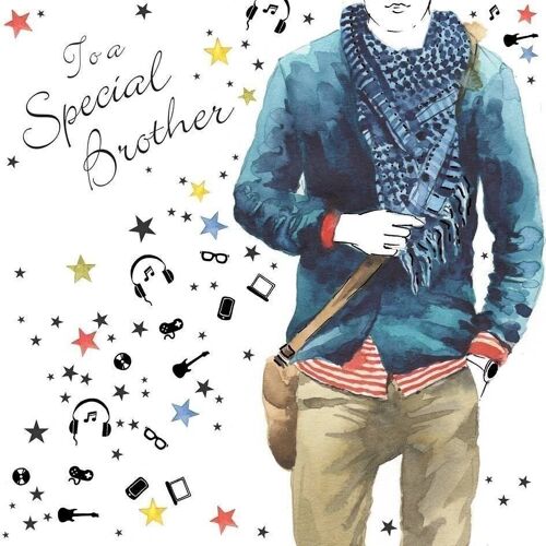Special Brother Birthday Card