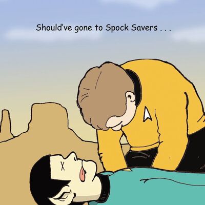 Spocksavers - Tarjeta divertida