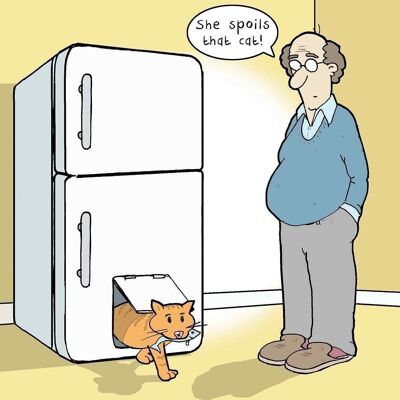 Rovina quel gatto - Carta di gatto divertente