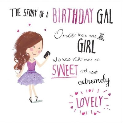 Die Geschichte einer Geburtstagsfrau