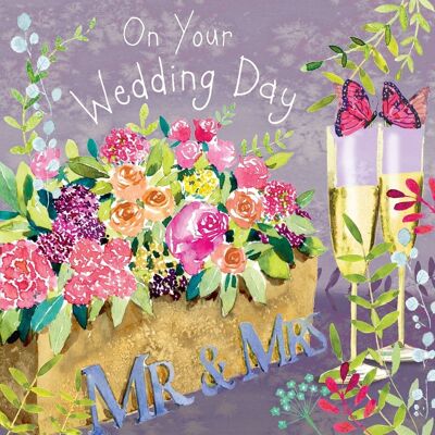 Wedding Card Mr & Mrs