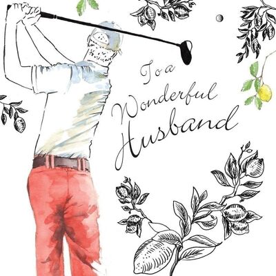 Wunderbare Ehemann-Geburtstagskarte