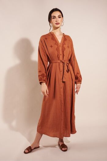 Robe Nelya Terracota 3