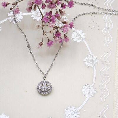 Collier Sourire en argent 925