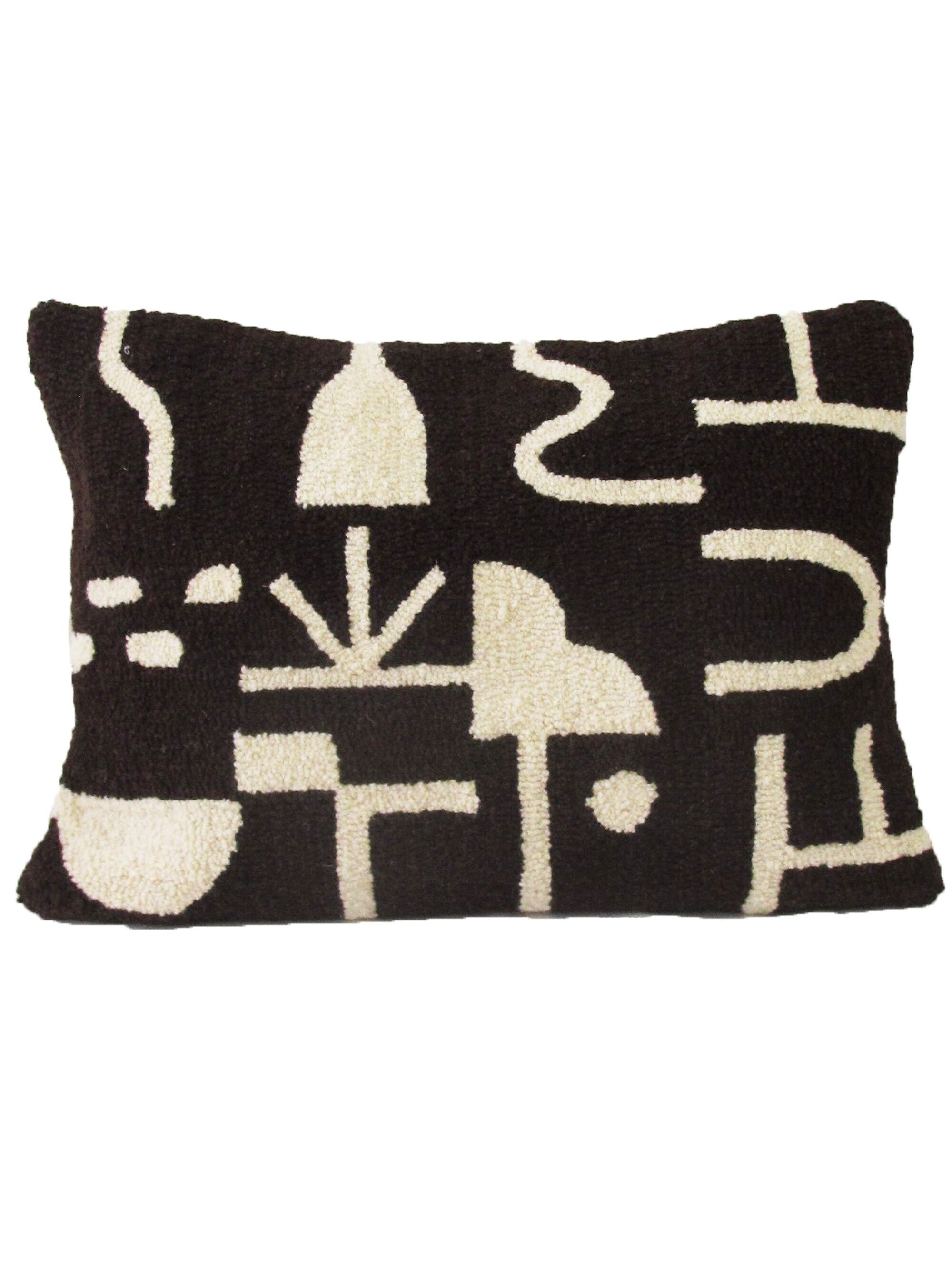 Federa trapuntata rettangolare 50x70 cm, fodera per cuscino in lana