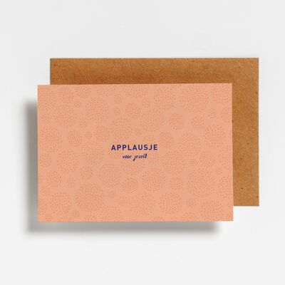 POSTCARD - APPLAUSE FOR YOURSELF