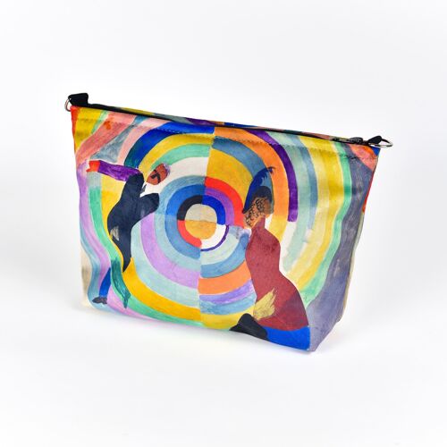 COSMETIC BAG ROBERT DELAUNALY "POLITICAL DRAMA"