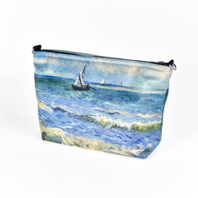 KOSMETIKTASCHE MITTEL VINCENT VAN GOGH "THE SEA" 27 x 18 cm