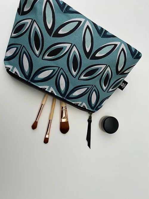 Pochette Geo Leaf - Tenente Teal